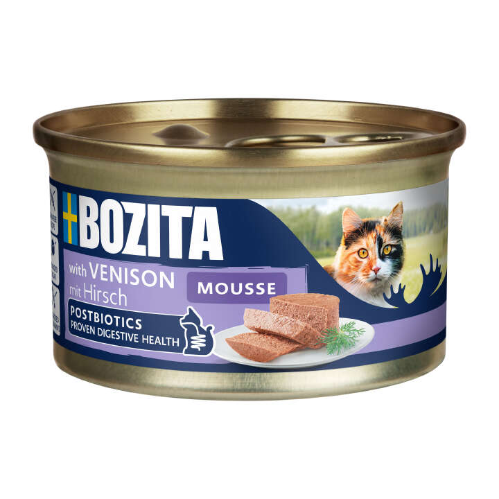 BOZITA Katzen-Nassfutter Mousse Wild Mix